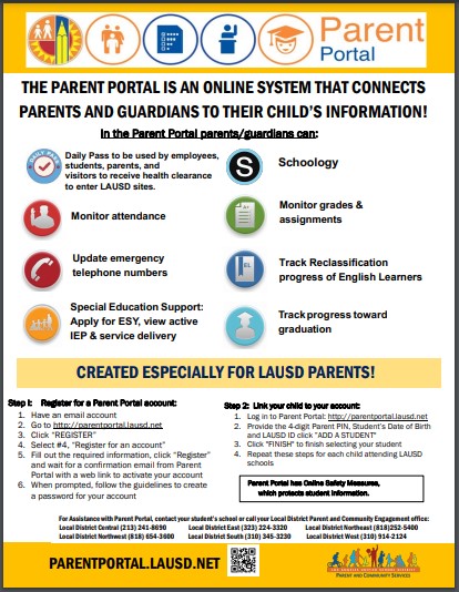 Parent Portal with Daily Pass